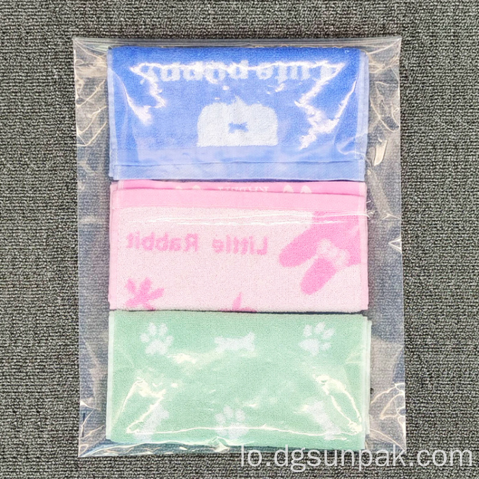 ຕົນເອງປະທັບຕາກາວທີ່ຈະແຈ້ງໃນກະເປົາ Bopp ທີ່ໂປ່ງໃສ